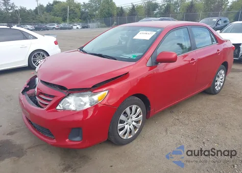 2013 Toyota Corolla Le from USA, damaged, VIN 5YFBU4EE8DP143007